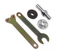 TAIZhiChen 3x Adaptador de Taladro a Pulidora, Llave, Soporte de Disco, Tuercas de Brida, Juego de Bielas, 4 piezas