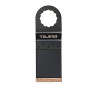 Tajima Accesorio de sierra multiherramienta con revestimiento de metal duro, para materiales resistentes, hormigón, azulejos, hoja de sierra: 32,5 mm, SCA325