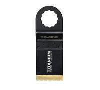 Tajima SBT34 - Hoja de sierra para multiherramienta (corte en estrella de precisión, en madera, plásticos, larga vida útil de 34 mm, titanio-bimetal)