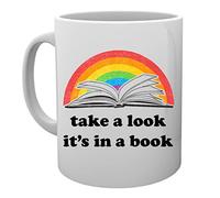Take A Look, Its In A Book - Retro Inspired Reading Rainbow Mug Cup