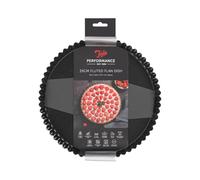 Tala Cooking Molde para Tartas y Flanes, Acero, Negro, 3.5x25.5x29 cm