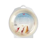 Tala Molde para Tartas, Papel, Blanco, 18 cm