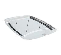 Tala Performance - Bandeja de Acero Inoxidable para tallar, con 5 Puntas para Sujetar la Carne Mientras se Talla, 35,5 cm x 25 cm