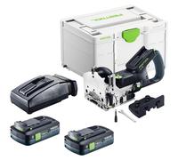 Taladradora de tacos a batería Festool DFC 500 E-Basic 18 V 4 - 10 mm + 2 baterías de 4,0 Ah + cargador + Systainer