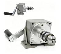 Taladradora y roscadora portátil, máquina de roscar manual, con portabrocas de 0,6 mm a 6 mm, para el procesamiento de metales, madera y plásticos para uso diario e industrial.