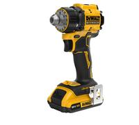 XR 18V Taladro atornillador de batería DCD803D2T (18 V, 2 baterías, 2 Ah, 73 Nm)