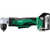 Taladro angular a batería hikoki 18v - sin batería - empuñadura auxiliar. soporte para llave. llave. - hikoki dn18dsll4