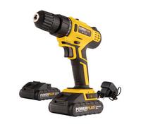 Taladro atornillador 2 baterias 18v powx0069li