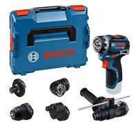 Taladro atornillador a batería BOSCH PROFESSIONAL Flexiclick GSR 12V-32 FC, 12V, sin batería, sin cargador, con accesorios