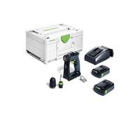 Taladro Atornillador A Batería Cxs 18-basic - 2 X 18 V 3.0 Ah Baterías, Cargador, Systainer - Festool - 576883
