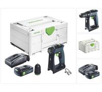 Taladro atornillador a batería Festool CXS 18 18 V 40 Nm sin escobillas + 1x batería recargable 3,0 Ah + cargador + systainer