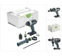 Taladro atornillador a batería Festool TPC 18/4-Basic 18 V 75 Nm (575604) sin escobillas + Systainer - sin batería, sin cargador