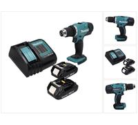 Taladro atornillador a batería Makita DDF 453 SYX4 18 V 42 Nm + 2 baterías de 1,5 Ah + cargador