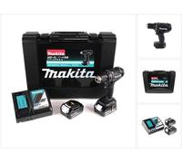 Makita Taladro atornillador AKU DDF482RFEB 18V 2x batería 3,0 Ah con cargador Negro