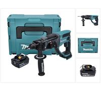 Taladro atornillador a batería Makita DHR 202 G1J 18 V 2.0 J SDS Plus + 1x batería 6.0 Ah + Makpac - sin cargador