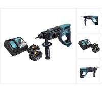 Taladro atornillador a batería Makita DHR 202 RF 18 V 2.0 J SDS Plus + 2 baterías 3.0 Ah + cargador