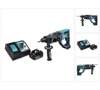 Taladro atornillador a batería Makita DHR 202 RG1 18 V 2.0 J SDS Plus + 1x batería 6.0 Ah + cargador