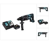 Taladro atornillador a batería Makita DHR 241 RT1 18 V 2.0 J SDS plus + 1x batería 5.0 Ah + cargador