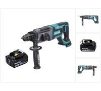 Taladro atornillador a batería Makita DHR 241 T1 18V 2.0J + 1x Batería 5.0Ah - sin cargador, sin maletín Makpac