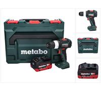 Taladro atornillador a batería Metabo BS 18 LT BL 18 V 75 Nm sin escobillas + 1 batería de 5,5 Ah + metaBOX - sin cargador