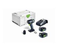Taladro Atornillador A Batería Txs 12 2.5- Plus - Festool - Con 2 Baterías 12v 2.5ah - Cargador - Systainer - 576873