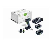 Taladro Atornillador A Batería Txs 18- Plus - 2 Baterías 18 V 3.0 Ah - Systainer - Festool - 576895
