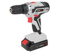 PowerPlus Taladro atornillador POWC1061-16V Batería 16V 1.3Ah y cargador