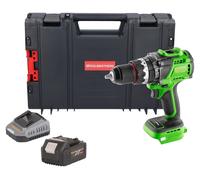 Taladro atornillador de impacto a batería Procraft PA18ProBL-BB 20 V 180 Nm sin escobillas + 1 batería de 4,0 Ah + cargador + maletín RHINO Toolcase