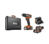 Taladro atornillador de impacto SUBCOMPACT 18V BRUSHLESS, 65 Nm, 2 batt. Pro litio 2.0Ah, cargador, portabrocas de metal 13 mm, en caja.