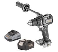 Taladro atornillador de percusión a batería ProCraft Industrial CD20C-BB, 20 V, 120 Nm, sin escobillas + 1 batería de 4,0 Ah + cargador