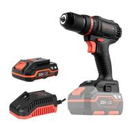 Taladro Atornillador Dnipro-M CD-201HBC Compact 20V, con Batería 2Ah | 3 modos: atornillador, taladro y percutor │ Hasta 28.000 golpes por minuto │ Batería BP-220 2Ah, 370 tornillos