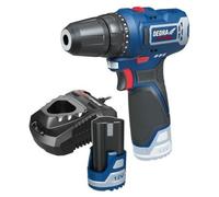 Taladro-atornillador inalámbrico de 12V, 1 batería de 2.0Ah - DED7310T03