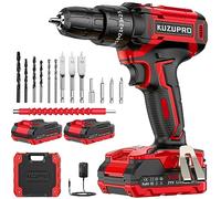 Taladro atornillador inalámbrico de 21 V - Con 2 baterías y 14 accesorios