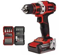 Taladro atornillador inalámbrico EINHELL Power X-Change TE-CD 18/40 Li, 18 voltios, (1x