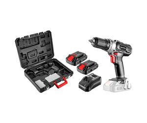 TALADRO/ATORNILLADOR INALÁMBRICO GRAPHITE ENERGY+ de 18V, con batería de litio, mandril, batería de 2Ah, cargador y maletín de transporte (58G006-SET2)
