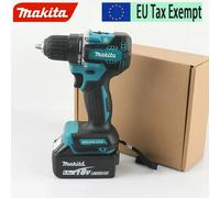 Taladro Atornillador Inalámbrico Makita DDF487 de 18V, 40Nm, 1700 RPM, Mandril sin Llave de 13mm, XPT, Doble LED, Solo para Herramientas con Batería Makita de 18V 1PCSDDF487YD