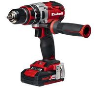 Taladro Atornillador Percutor 2 Velocidades 2 Baterias Led + Maleta 18 V - Einhell - Te-cd18li-i Bl..