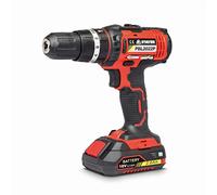 Taladro atornillador percutor a batería 18V, 2 Bat. 4.0Ah PROFESIONAL, con 3 funciones PBL 2024 PK