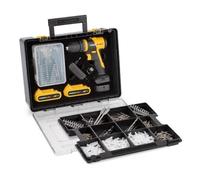Taladro atornillador POWERPLUS impacto 20v + bat. + carg. + acc. POWXB10070