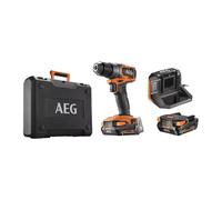 Taladro atornillador sin escobillas, subcompacto, de 18V, modelo BS18SBL2-202C, marca AEG