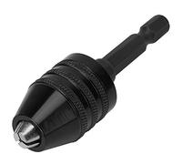Taladro Chuck, 0,3-6,5mm 1/4 "Hex Shank sin llave Taladro Chuck Convertidor Herramienta de Cambio Rápido Adaptador Convertidor de Potencia de Mano de Brocas de Broca para Mini Taladro Eléctrico, Grind