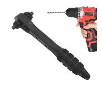 Taladro Chuck Ratchet - Taladro Eléctrico Herramientas Llaves - Doble Cabeza Adaptador Llave Para Instalación Sanitaria Y Reparación De Vehículos