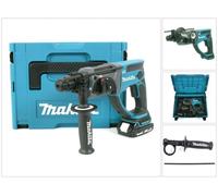 Taladro cincelador inalámbrico SDS-Plus Makita DHR 202 Y1J 18 V Li-Ion 2 J + 1x batería 1,5 Ah + Makpac - sin cargador