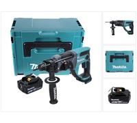 Taladro cincelador sin cable Makita DHR 202 T1J 18 V 2.0 J + 1x batería 5.0 Ah + Makpac - sin cargador