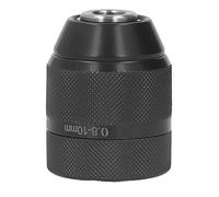 Taladro de autoletenimiento Chuck sin llave Cuck 3/8 24UNF Monte Metal Cuck 0.8 Rango de sujeción de 10 mm para ejercicios eléctricos y proyectos de bricolaje aleación de aluminio