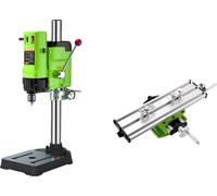 Taladro de columna de 6 velocidades, 1200W, ideal para talleres domésticos, para perforar madera y metal. Modelos: BG5157, BG6300