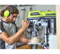 Taladro de columna RYOBI de 390W, con 5 velocidades (510-2430 RPM), alcance de 127 mm, mandril de 13 mm con llave, modelo RDP102L
