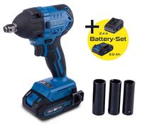 Taladro de impacto inalámbrico Scheppach BC-IW350-X - SET S