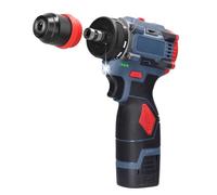 Taladro de Litio 2 en 1 de 16,8 V Destornillador EléCtrico Herramienta EléCtrica MultifuncióN Torque de 45 Nm Destornillador de Motor Sin Escobillas B