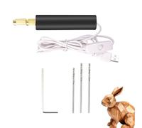 Taladro de mano eléctrico | Herramientas USB para arte de resina - Taladro de mano, herramienta de resina de taladro manual, taladro portátil, 10 W multiusos para hacer joyas, madera, llaveros